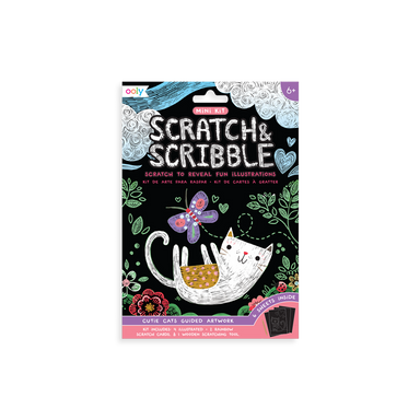 Scratch & Scribble Mini Kit | Cutie Cats Kaboodles Toy Store - Victoria