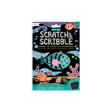 Scratch & Scribble Mini Kit | Friendly Fish Kaboodles Toy Store - Victoria