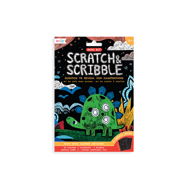 Scratch & Scribble Mini Kit | Dino Days Kaboodles Toy Store - Victoria