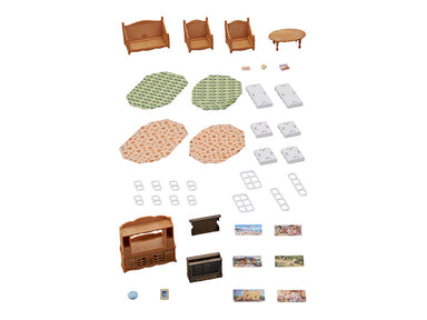 Calico Critters | Comfy Living Room Set Kaboodles Toy Store - Victoria