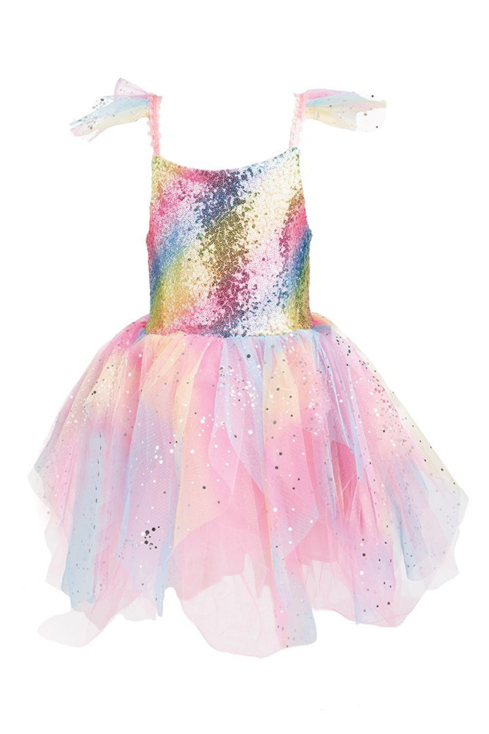 Rainbow Fairy Dress & Wings