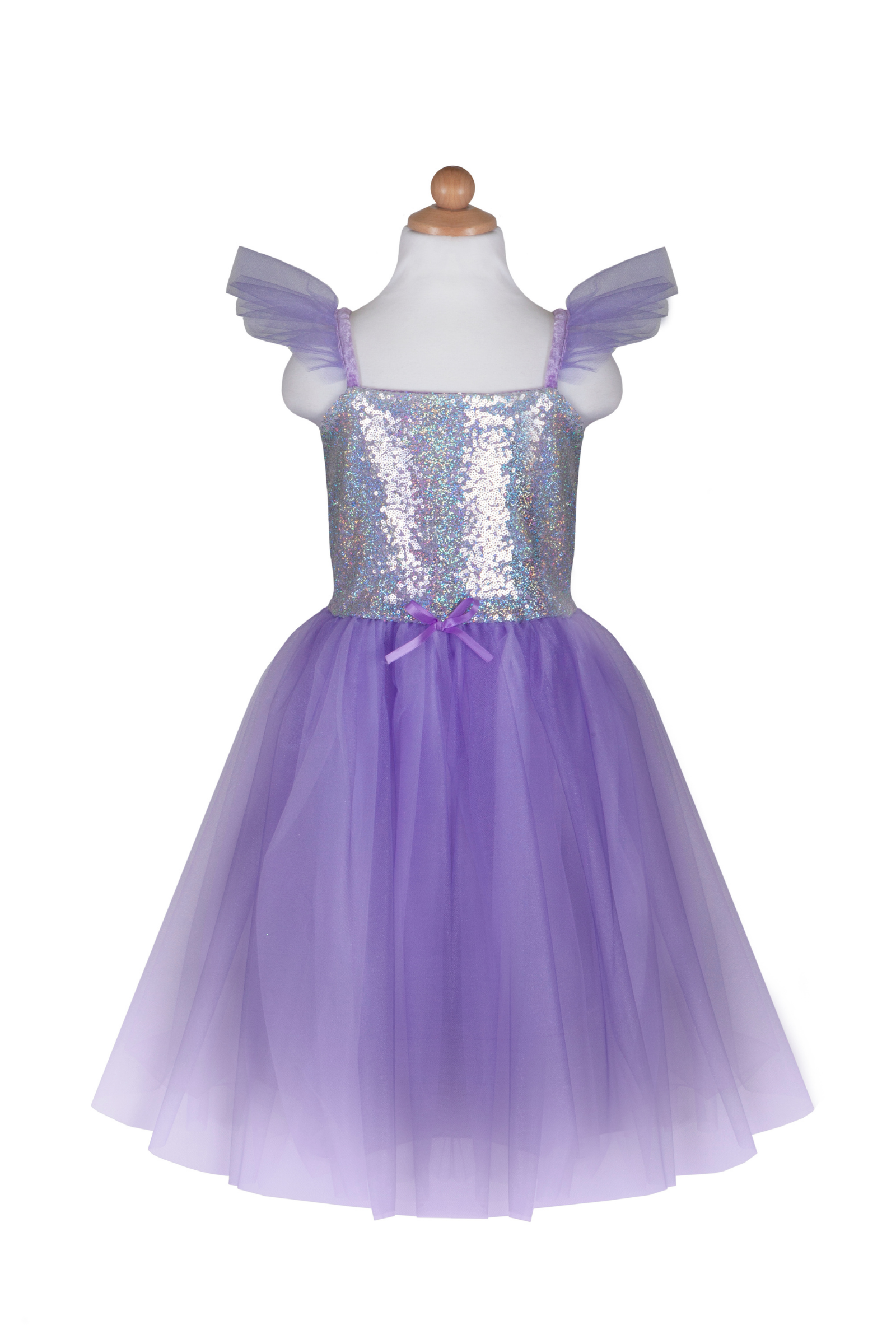 Lilac Sequins Princess Dress