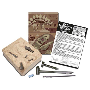 KidzLabs: Dig a Mammoth Skeleton Kaboodles Toy Store - Victoria