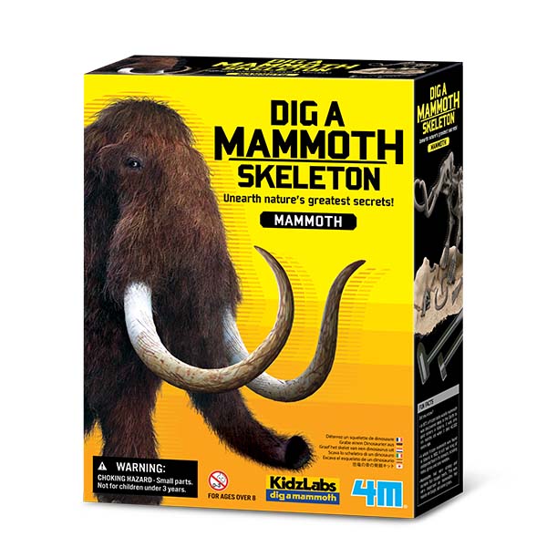 KidzLabs: Dig a Mammoth Skeleton Kaboodles Toy Store - Victoria