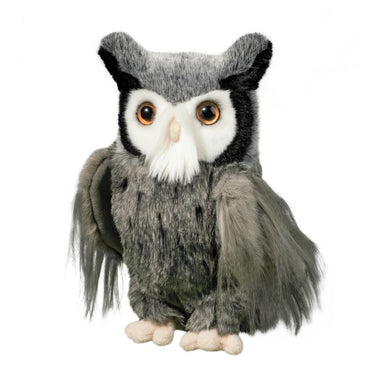 Samuel Gray Horned Owl | Douglas Kaboodles Toy Store - Victoria