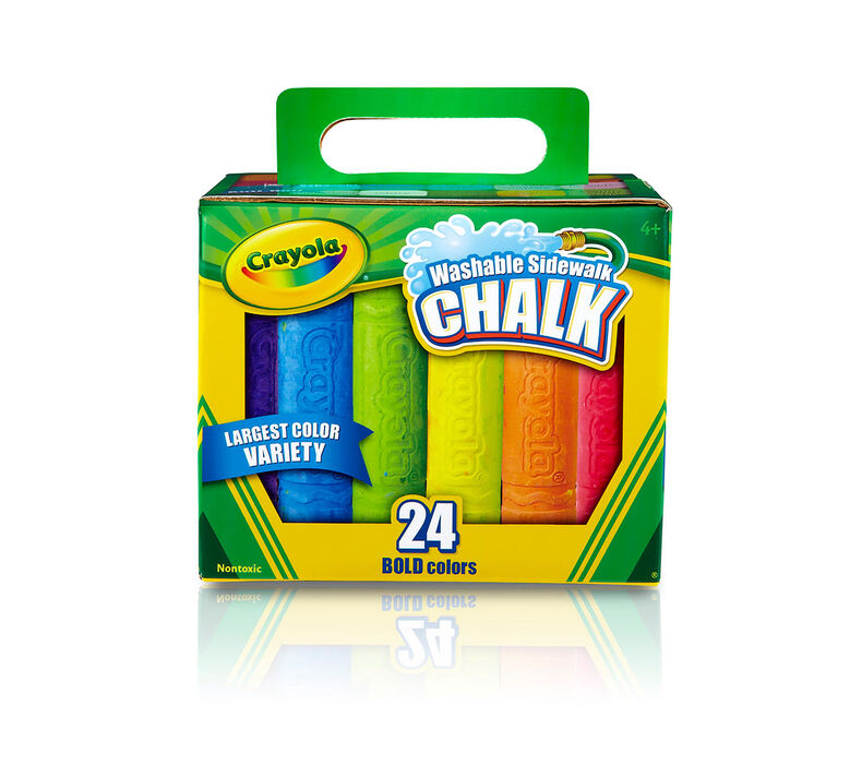 Crayola Sidewalk Chalk 24 Pack