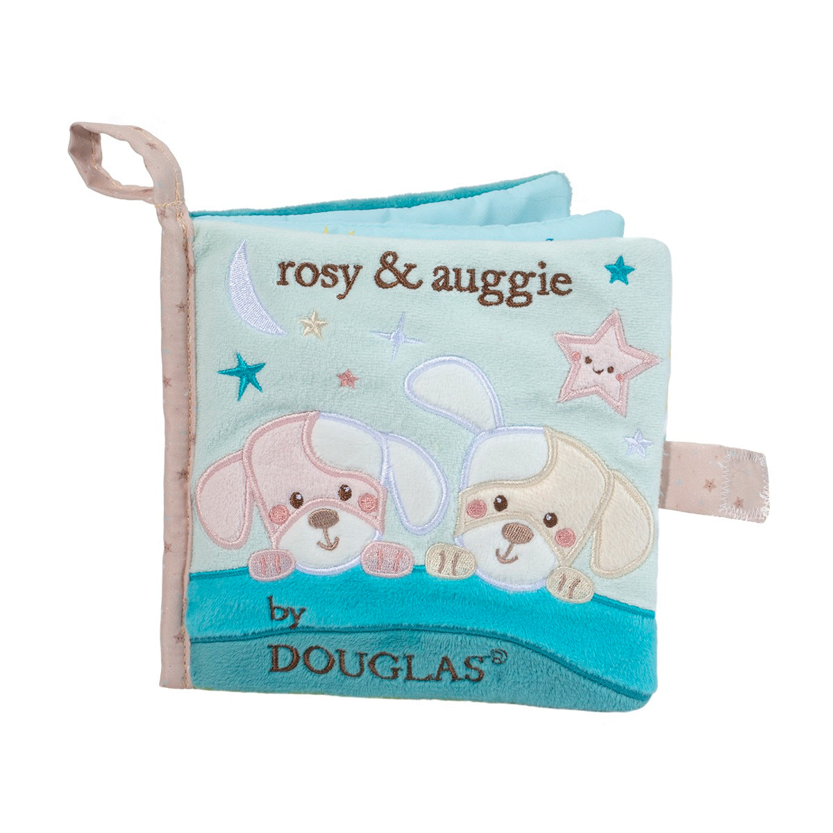 Rosy & Auggie Puppy Soft Baby Book | Douglas Cuddle Toys