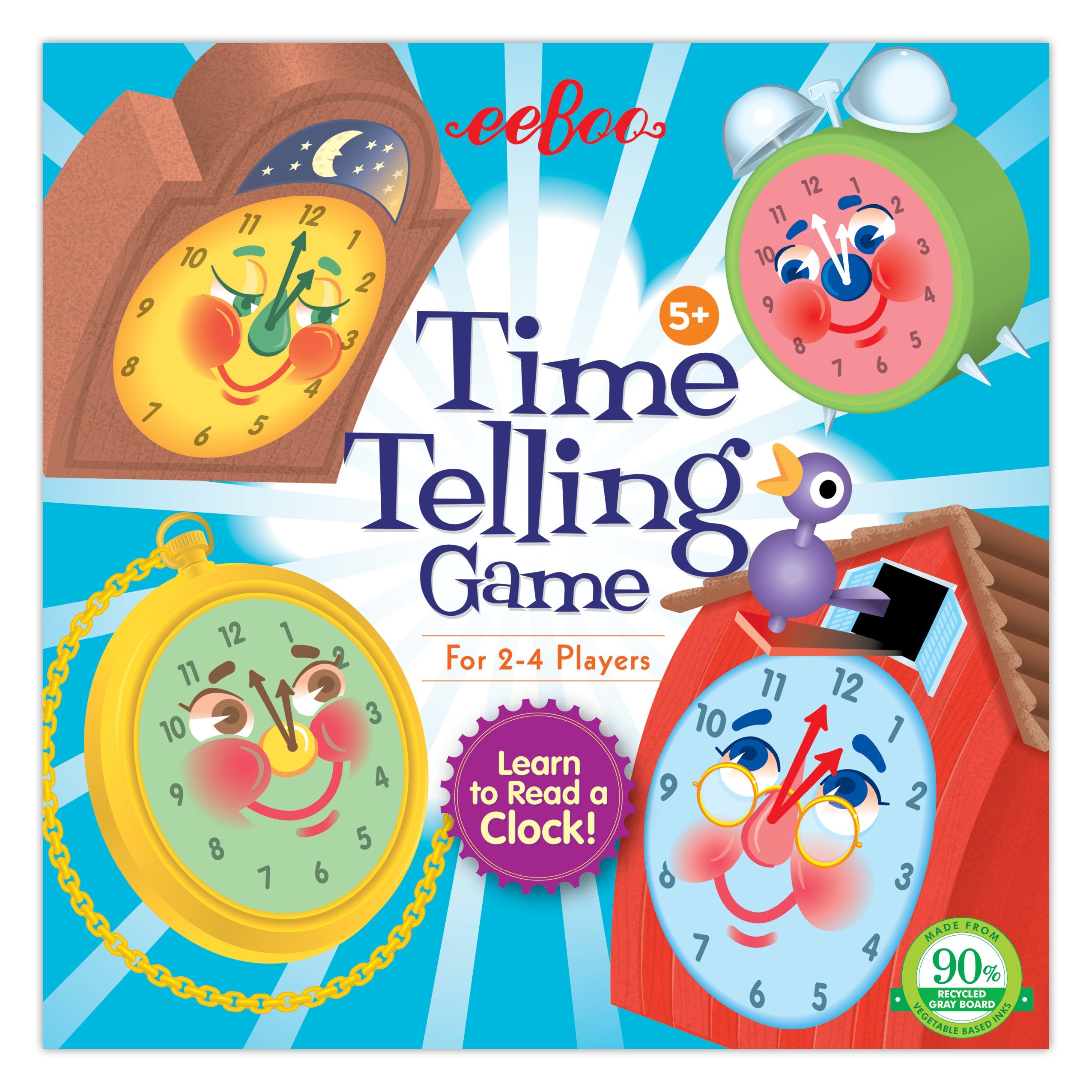 Time Telling Game Kaboodles Toy Store - Victoria