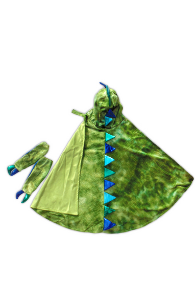Green Dragon Cape  With Claws Kaboodles Toy Store - Victoria