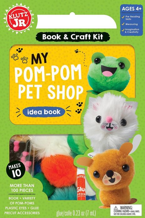 Klutz Jr: My Pom Pom Pet Shop Kaboodles Toy Store - Victoria