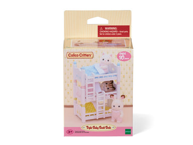 Calico Critters | Triple Baby Bunk Beds Kaboodles Toy Store - Victoria