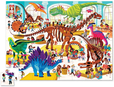 Day at the Dinosaur Museum 48 Piece Crocodile Creek Puzzle Kaboodles Toy Store - Victoria