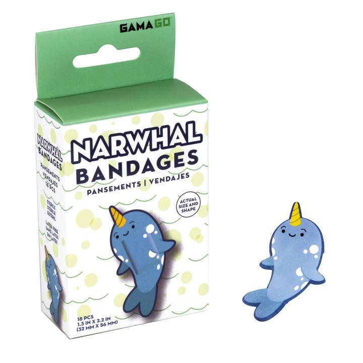 GamaGo | Narwhal Bandages Kaboodles Toy Store - Victoria