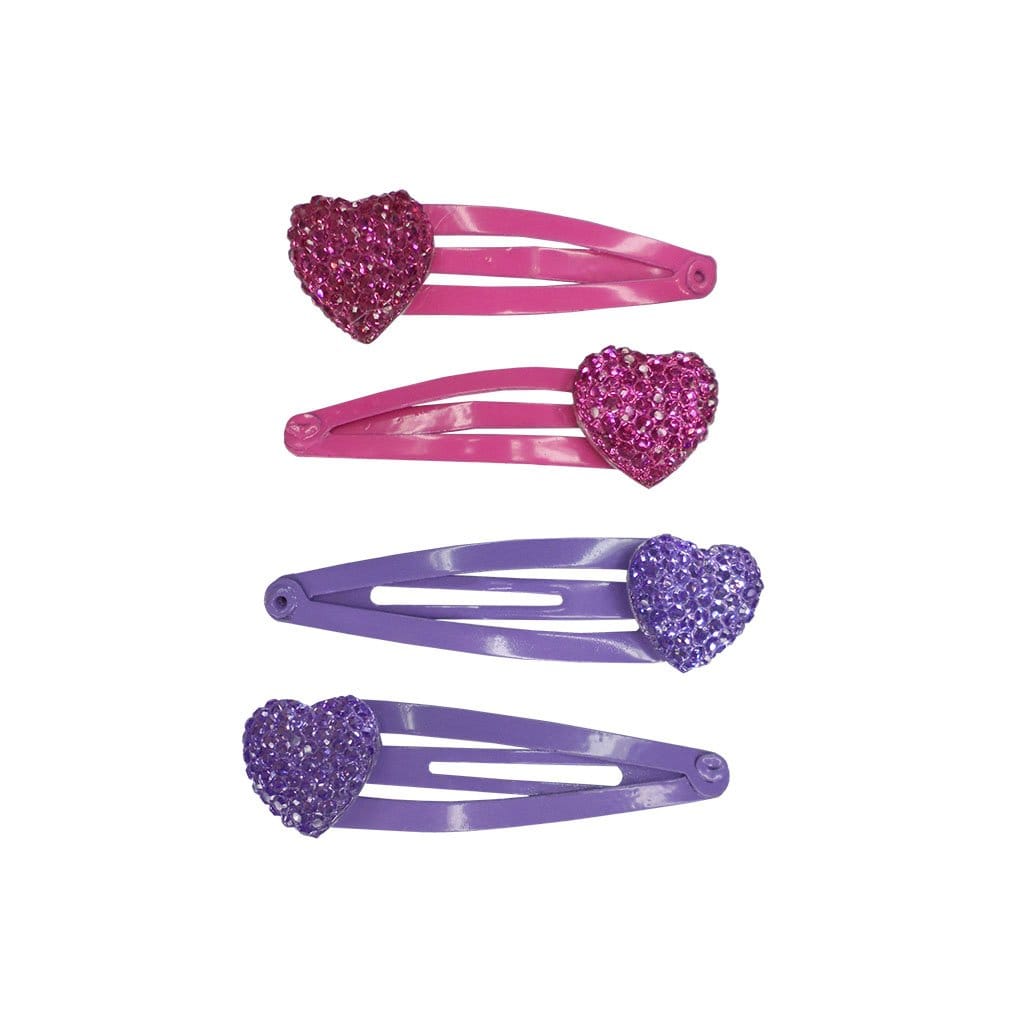Sparkly My Heart Hair Clips Kaboodles Toy Store - Victoria
