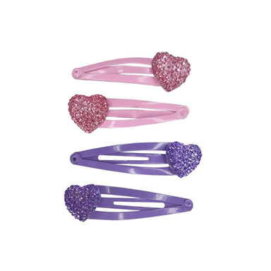 Sparkly My Heart Hair Clips Kaboodles Toy Store - Victoria