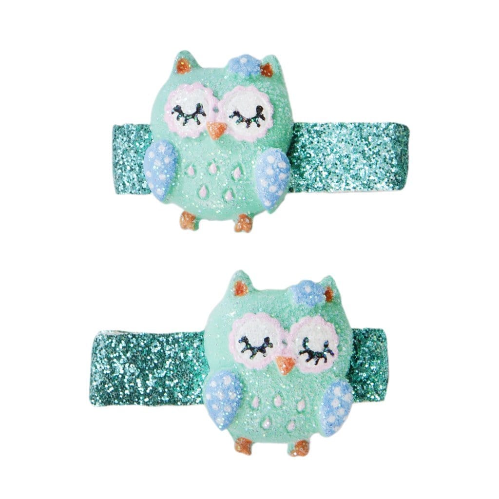 Sleepy Owl Hair Clips Kaboodles Toy Store - Victoria