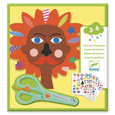 Create With Stickers | Hairdresser Kaboodles Toy Store - Victoria