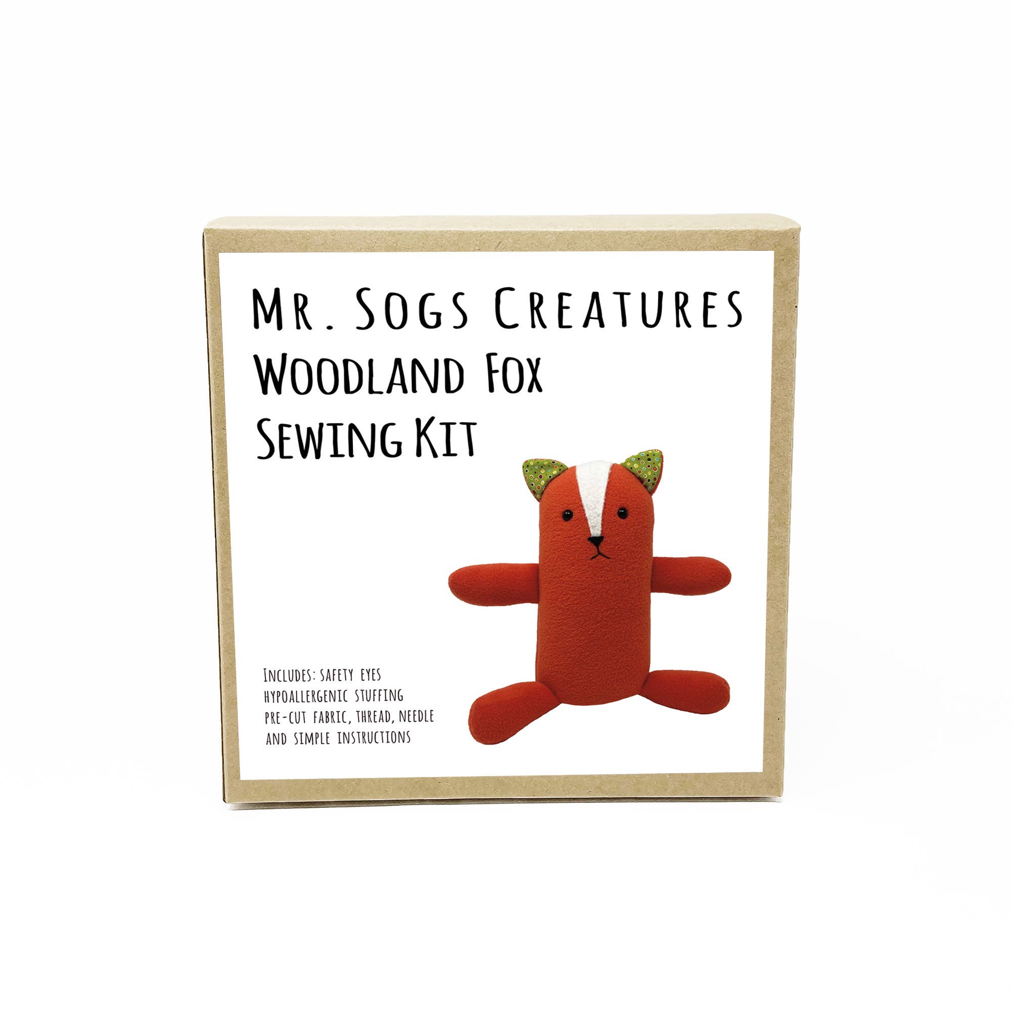Mr. Sogs Creatures Sewing Kit | Woodland Fox