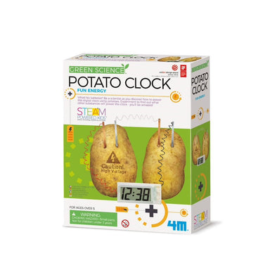 Green Science | Potato Clock Fun Energy Kaboodles Toy Store - Victoria