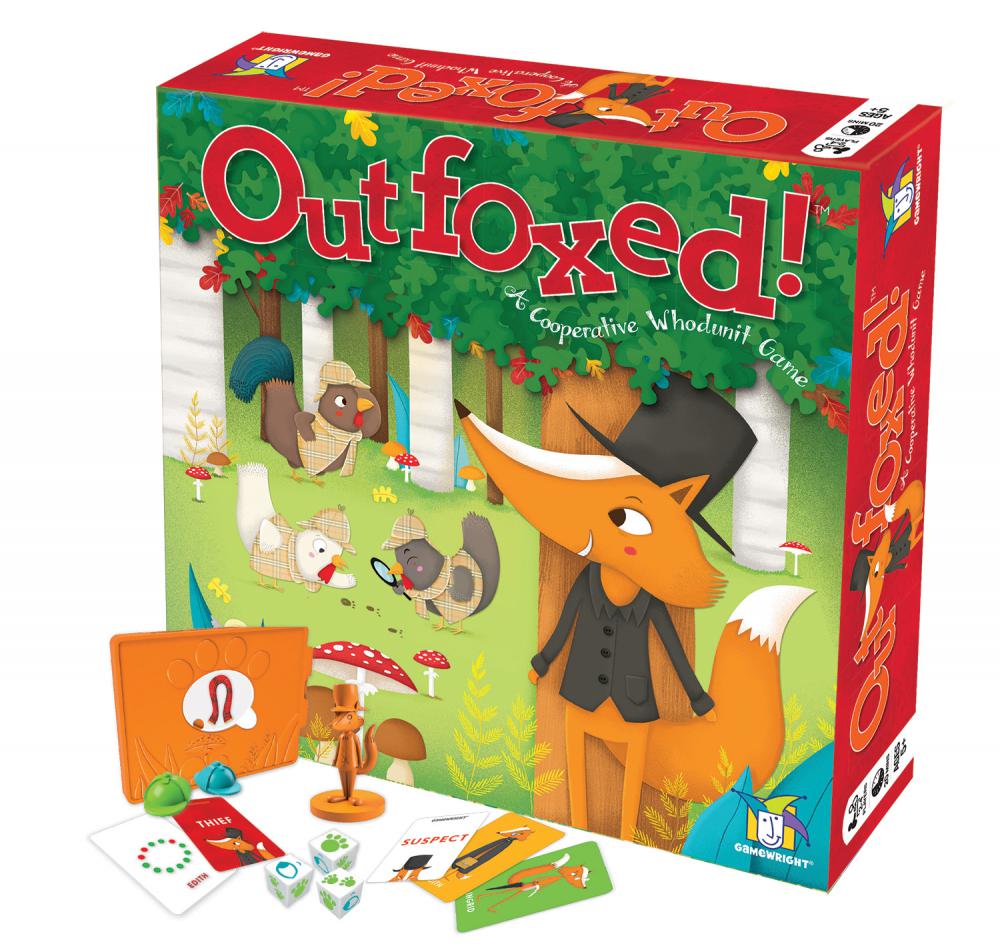 Outfoxed! A Co-operative Whodunit Game Kaboodles Toy Store - Victoria