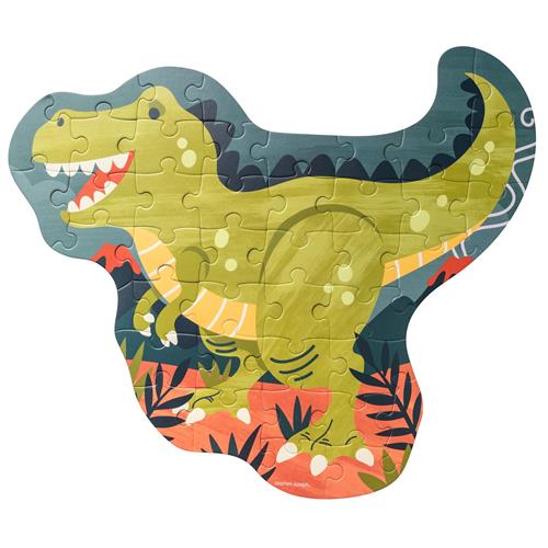 Dinosaur Shaped 42 piece Stephen Joseph Puzzle Kaboodles Toy Store - Victoria