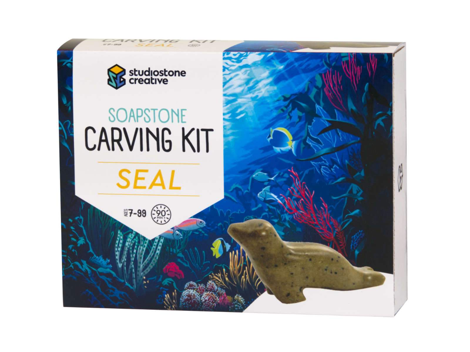 Seal | Soapstone Carving Kit Kaboodles Toy Store - Victoria
