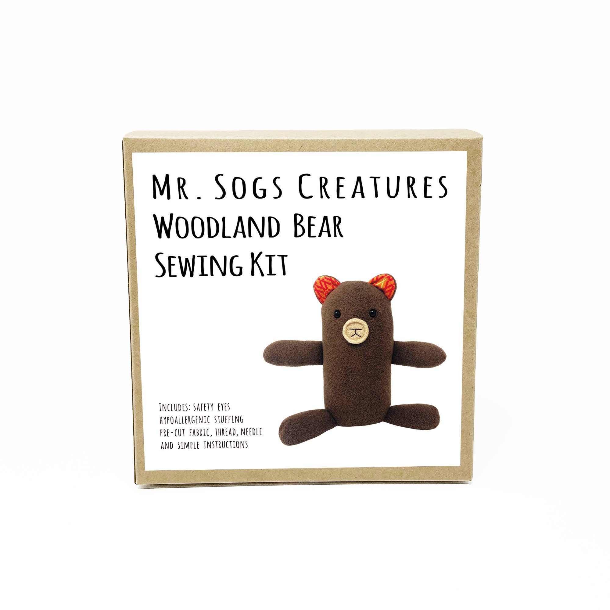 Mr. Sogs Creatures Sewing Kit | Woodland Bear