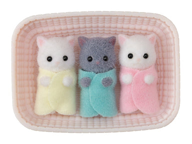 Calico Critters | Persian Cat Triplets Kaboodles Toy Store - Victoria