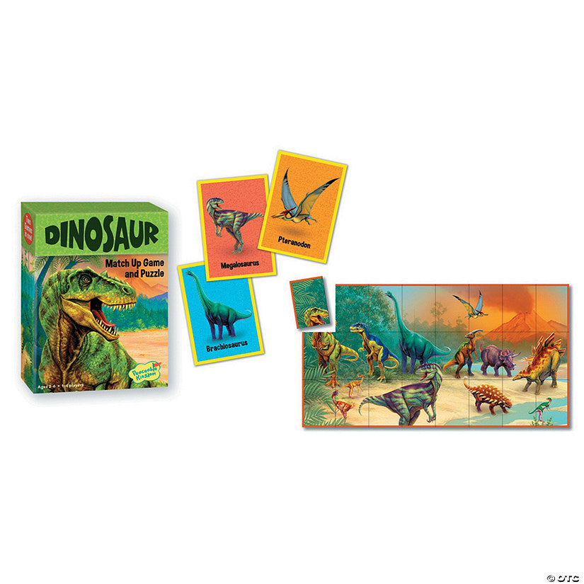 Dinosaur Match Up Game & Puzzle Kaboodles Toy Store - Victoria