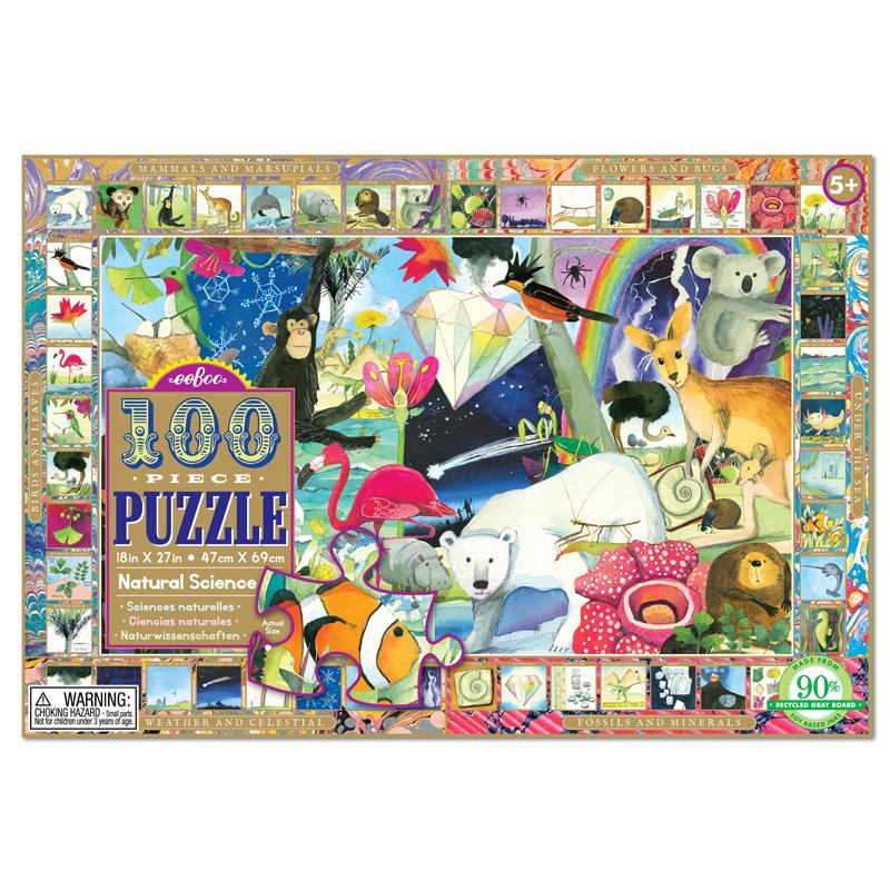 Natural Science 100 Piece Eeboo Puzzle Kaboodles Toy Store - Victoria