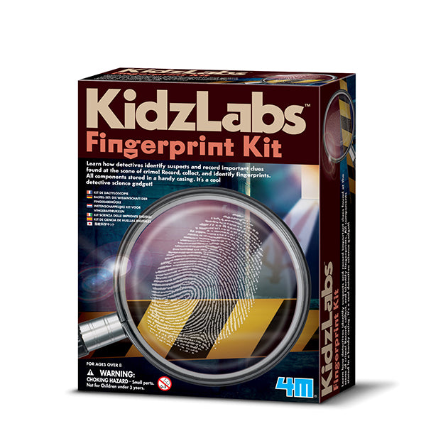 KidzLabs: Fingerprint Kit Kaboodles Toy Store - Victoria