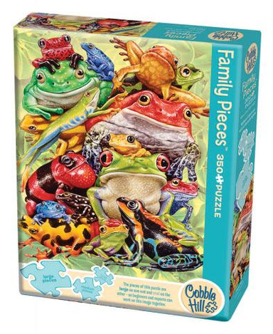 Frog Pile 350 piece Family Puzzle Kaboodles Toy Store - Victoria