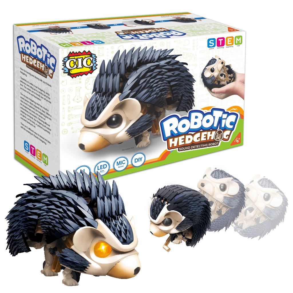 Robotic Hedgehog | Sound Detecting Robot Kaboodles Toy Store - Victoria