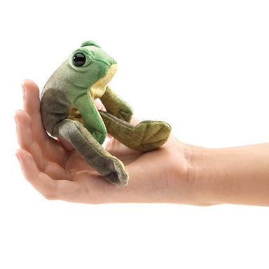 Mini Sitting Frog Finger Puppet Kaboodles Toy Store - Victoria