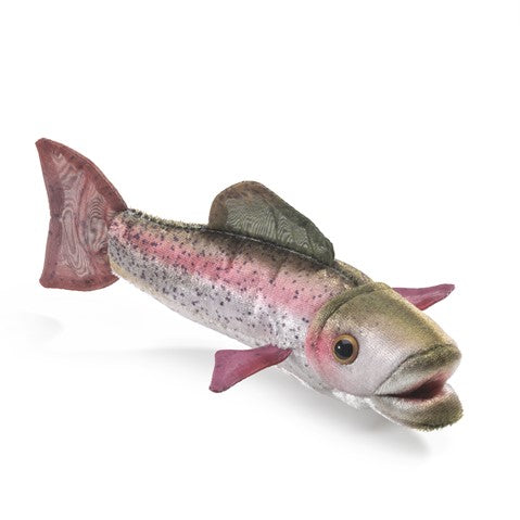 Mini Rainbow Trout Finger Puppet Kaboodles Toy Store - Victoria