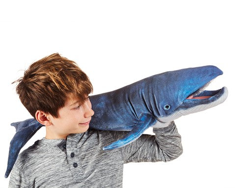 Blue Whale Hand Puppet | Folkmanis