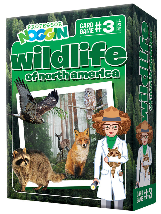 Professor Noggin: Wildlife of North America Kaboodles Toy Store - Victoria