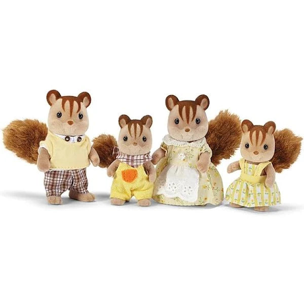 Calico Critters | Walnut Squirrel Family