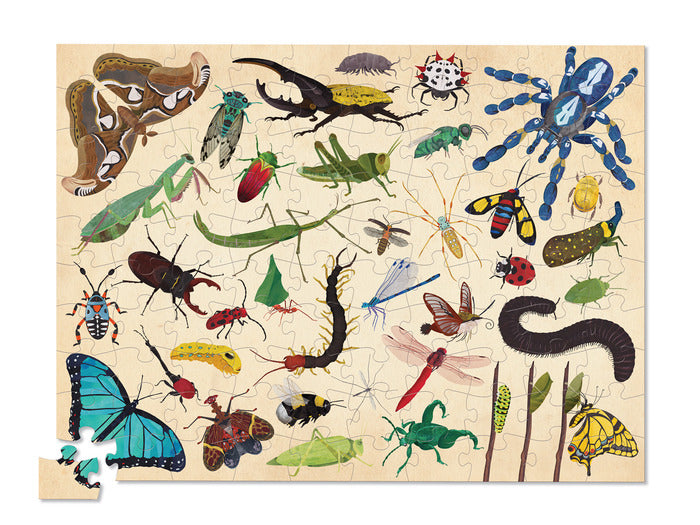 Insects 100 Piece Crocodile Creek Puzzle Kaboodles Toy Store - Victoria